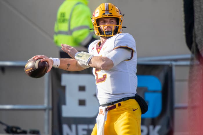 Minnesota Quarterback Tanner Morgan